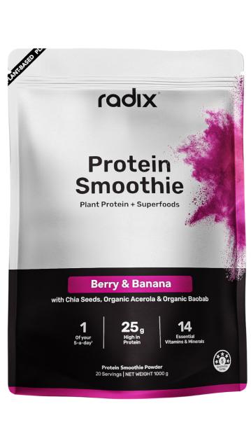 Whey Protein Smoothie 1kg (Berry and Banana)
