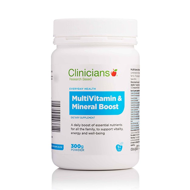 Clinicians Vitamin and Mineral Boost 300g powder EXPIRY 06/24