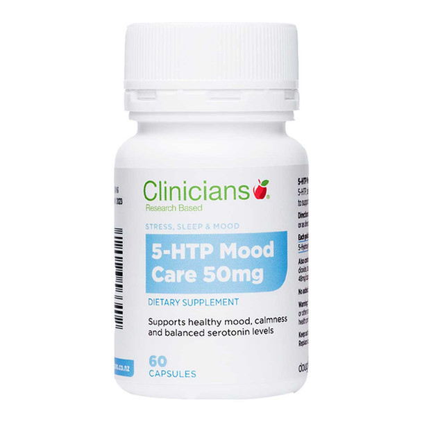 Clinicians 5-HTP Mood Care 50mg Capsules 60