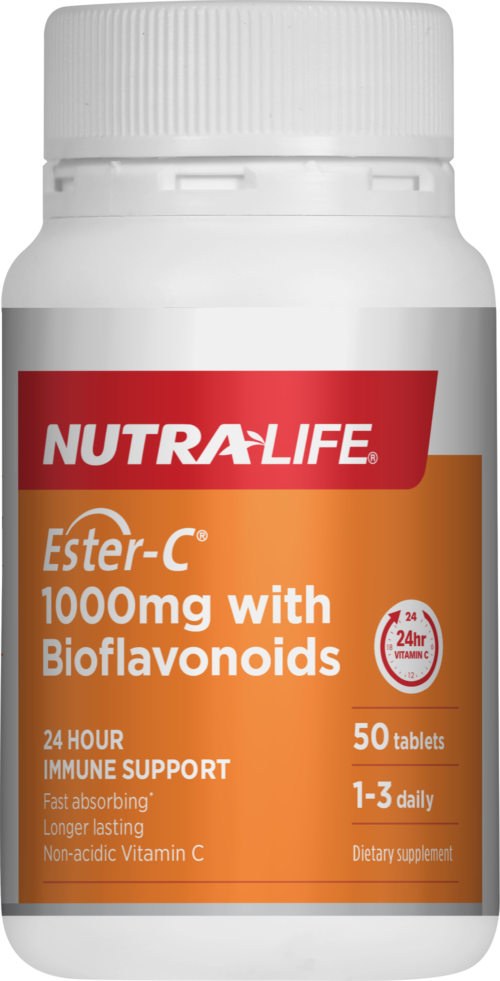 Ester C + Bioflavonoids Tabs 1000mg 50 tabs