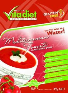 VITA DIET Mediterranean. Tomato Soup Sachet 50g