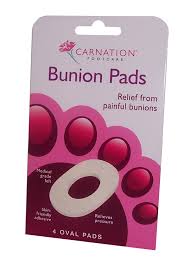 CARNATION Foot Bunion Ring Oval 4pk