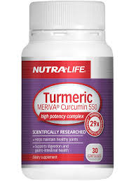 Nutra-life Tumeric Mervia 550mg 30