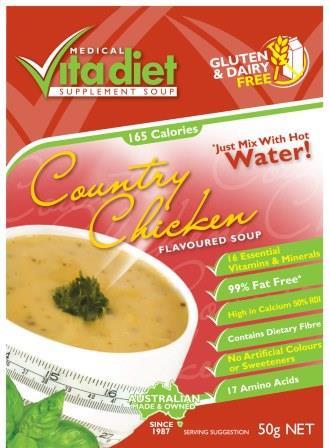 VITA DIET Country Chicken Soup Sachet 50g