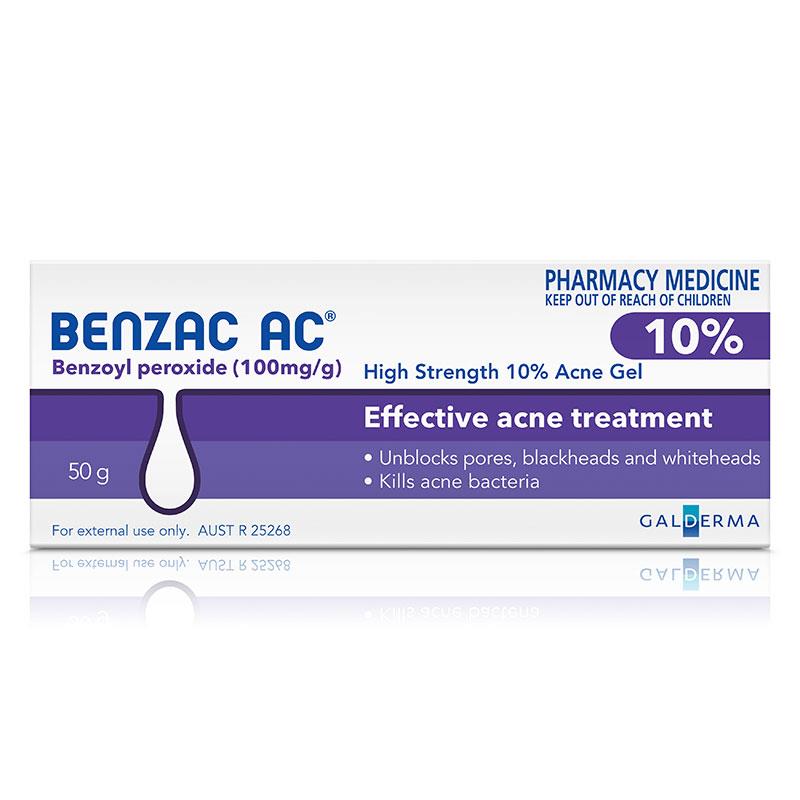 BENZAC AC GEL 10% 60G