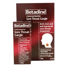 Betadine Sore Throat Gargle Concentrate 15ml