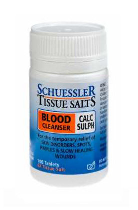 Dr Schuessler Tissue Salt Calc Sulph 125 tab