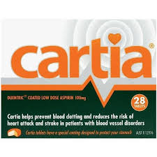 Cartia Tabs 100mg 28