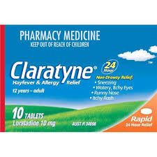 Claratyne Tabs 10mg 10