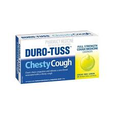 Duro-Tuss Cough Lozenges Sugar Free Lemon 24