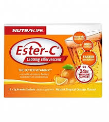 NutraLife Ester C 1200mg Effervescent Sachets 15
