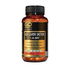 GO Healthy Liver Detox 1-A-Day 60 Vege Caps