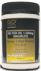 Go Healthy Fish Oil 1500mg Odourless 210 Cap