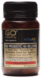 Go Healthy Probiotic 40 Billion 30 caps