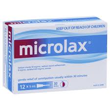 Microlax Microenema 12 Pack Limit 2 per sale