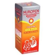 Nurofen for Children Suspension 100ml Strawberry