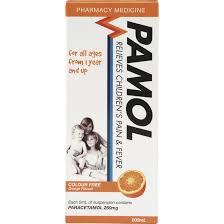 PAMOL All Ages Orange Colour Free 200ml 