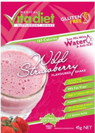 VITA DIET Wild Strawberry Shake Single 46g
