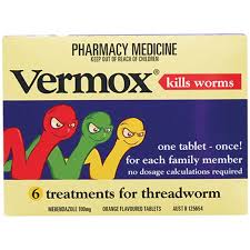 VERMOX Tabs 100mg 6