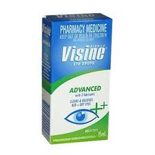 Visine Advanced Relief Eye Drops 15mL