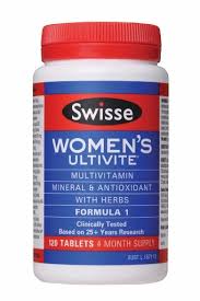 Swisse Womens Ultivite 120 Tab