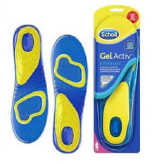 SCHOLL Gel Active Everyday Women Insoles Fits Shoe Size 4.5-8.5
