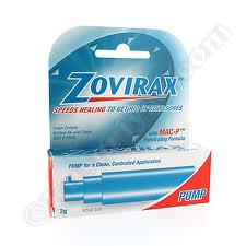 Zovirax Cold Sore Cream Pump Pack 2g